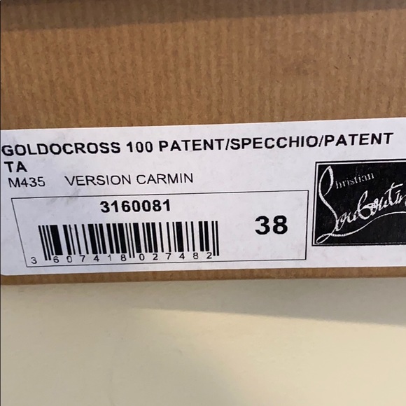 Brand New Christian Louboutin - Picture 8 of 9